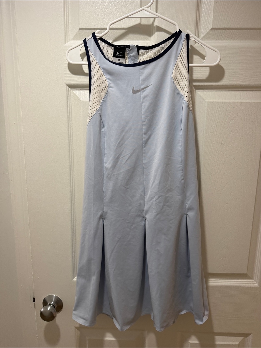 Vintage Nike Women’s Light Blue Tennis Dress XL